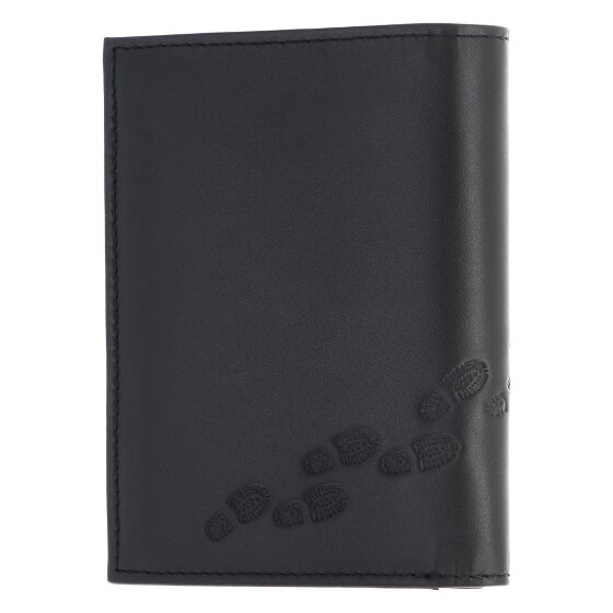 oxmox Leather Wallet RFID protection Genuine Leather 13 cm
