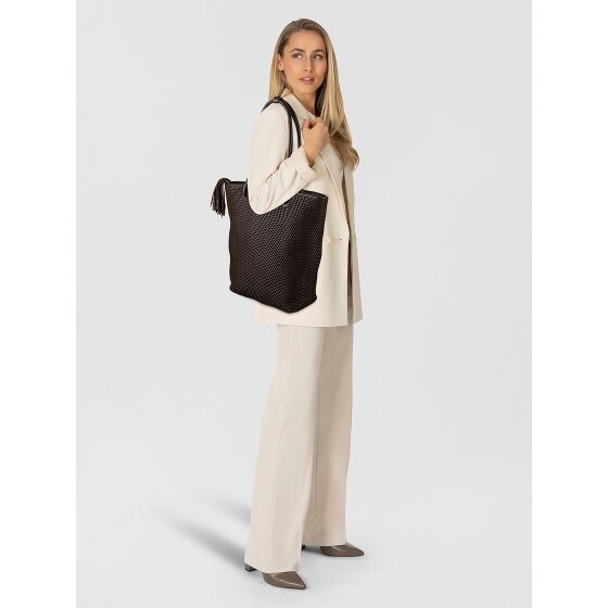 Harbour 2nd Fashion Lights Shopper Bag Genuine Leather 38 cm