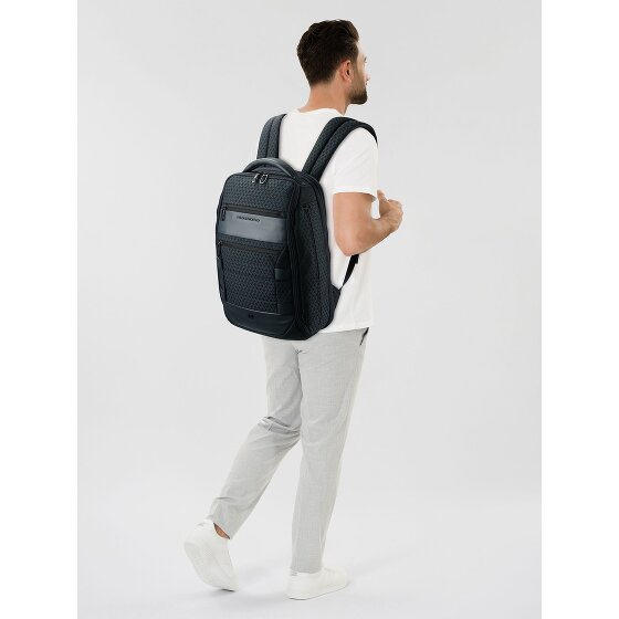 Piquadro Hex travel backpack 41 cm laptop compartment