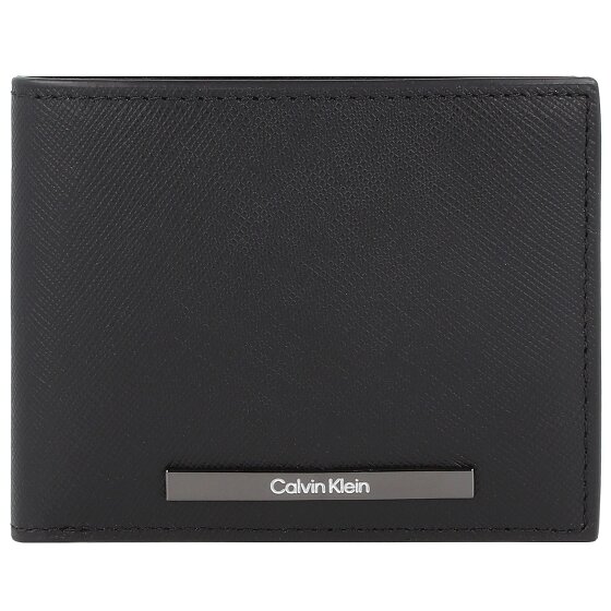Calvin Klein Modern Bar Wallet RFID protection Leather 11 cm