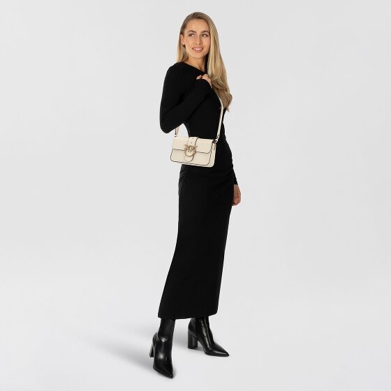 PINKO Love One Shoulder bag Genuine Leather 22 cm