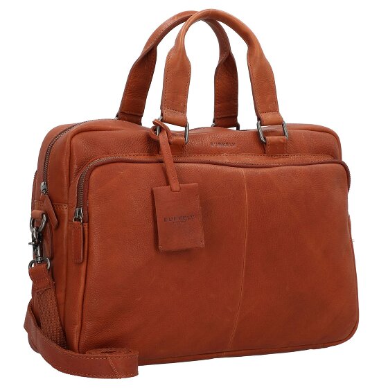 Burkely Antique Avery Briefcase Genuine Leather 40 cm Laptop compartment