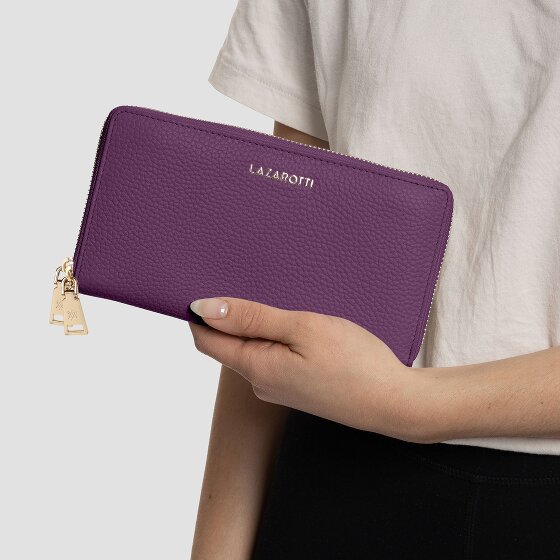 Lazarotti Bologna Leather Wallet RFID protection Leather 20 cm