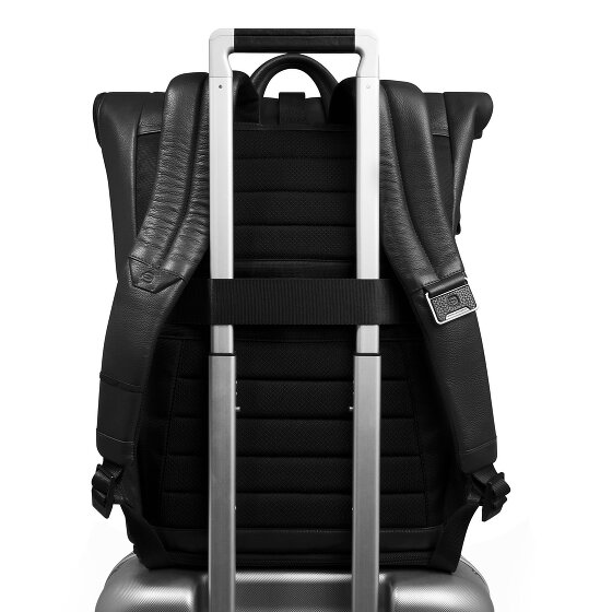 Piquadro Russel Daypack RFID protection Leather 47 cm Laptop compartment