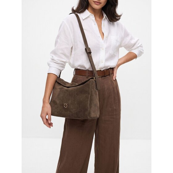 PINKO Leaf Handbag Genuine Leather 31.5 cm