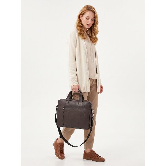 Strellson Kennington Briefcase Genuine Leather 40 cm Laptop compartment