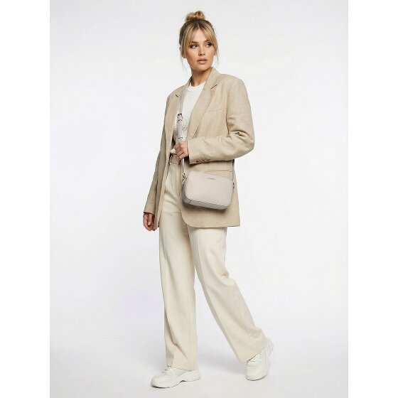 Lazarotti Bologna Leather Shoulder Bag Camera-Bag Leather Double-Zip 18 cm