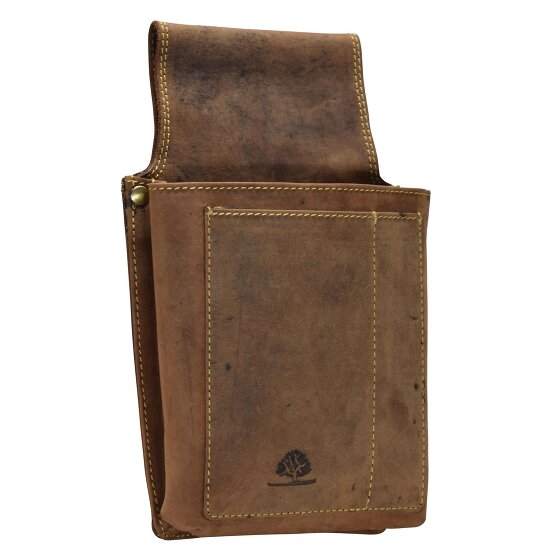 Greenburry Vintage fanny pack - waiter wallet leather 14.5 cm