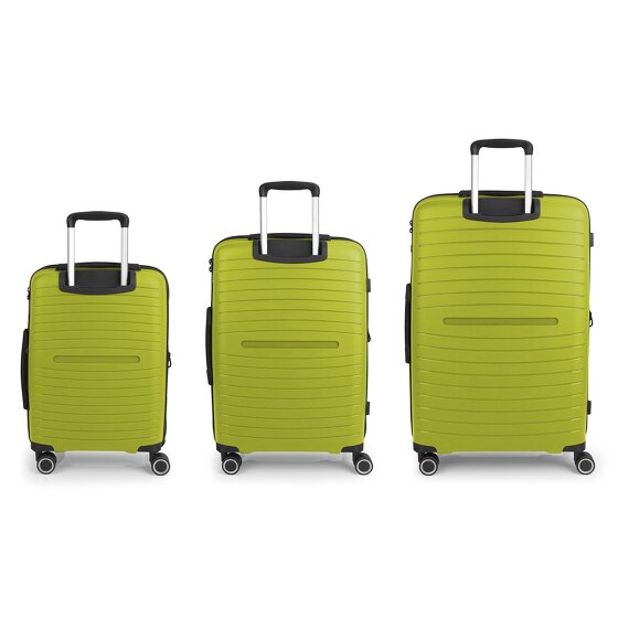 Gabol Shinyuu 4 wheels Suitcase set 3-piece with expansion pleat