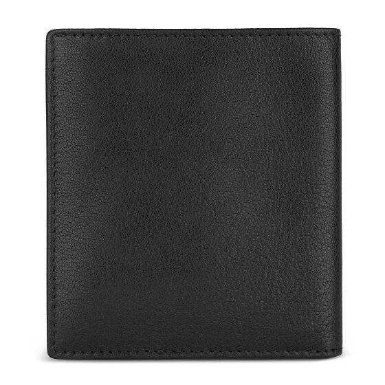 Bugatti Black Magic Wallet RFID protection Genuine Leather 10 cm