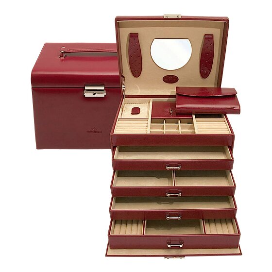 Windrose Merino Jewelry box 26 cm