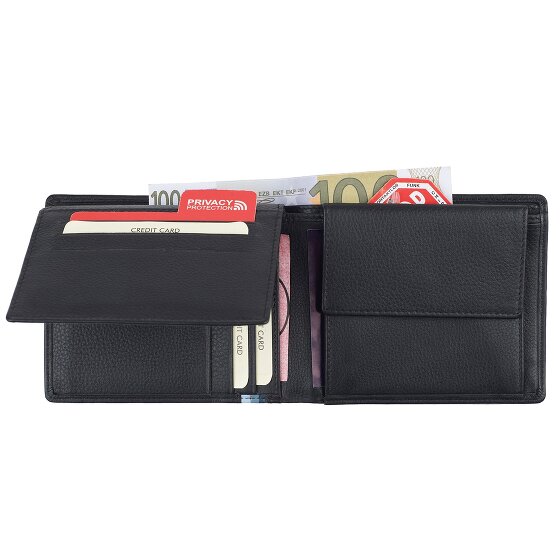 Bench Wallet RFID leather 11 cm