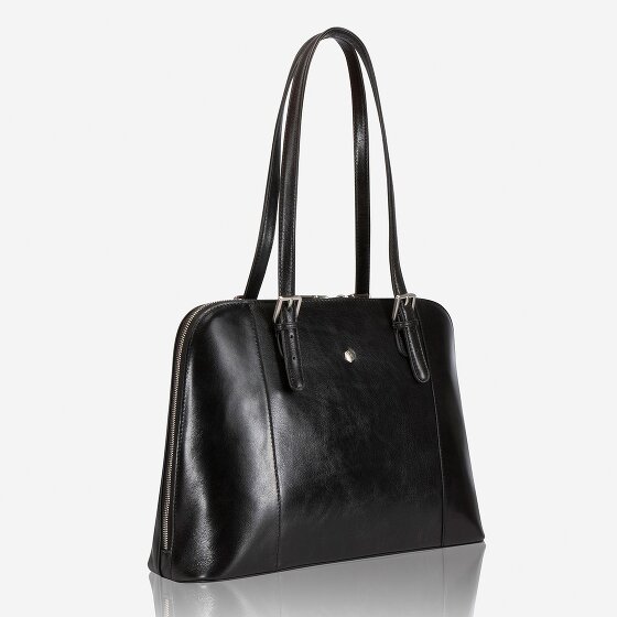 Jekyll & Hide Madrid Shoulder Bag RFID protection Leather 39 cm Laptop compartment Jekyll & Hide Madrid Shoulder Bag RFID protection Leather 39 cm Laptop compartment