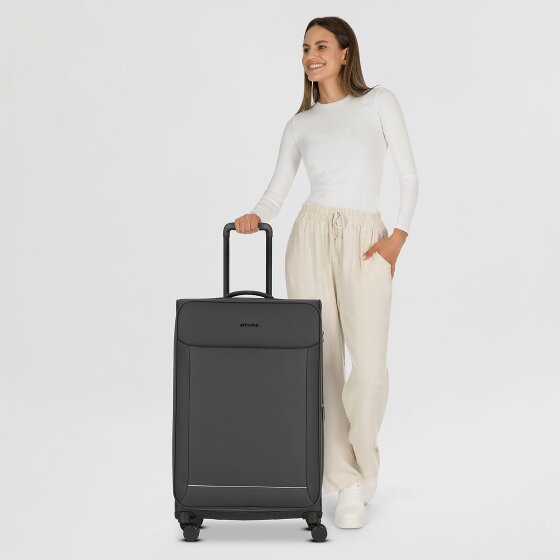 Stratic Fresh 4 wheels Trolley L 77 cm with expansion pleat Stratic Fresh 4 wheels Trolley L 77 cm with expansion pleat