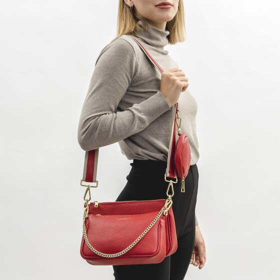 Lazarotti Milano Leather shoulder bag leather 23 cm