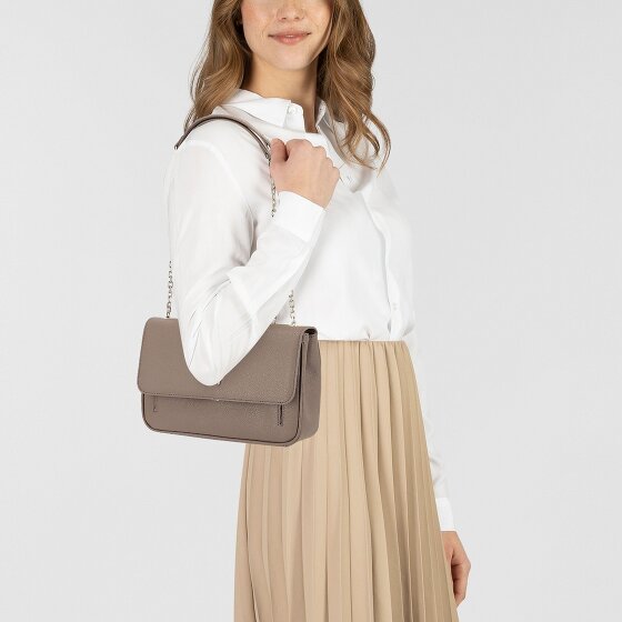 Patrizia Pepe Fly Shoulder Bag Leather 25 cm