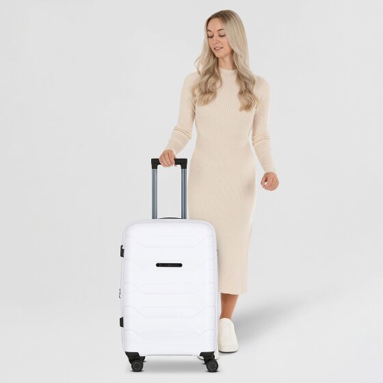 Polestream Strz by Asteroid 4 wheels Trolley M 64 cm with expansion pleat