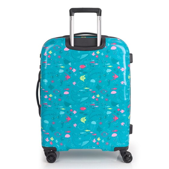 Gabol Acqua 4 wheels Trolley M 66 cm