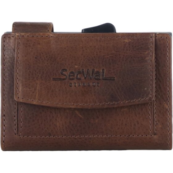SecWal SecWal 2 credit card case wallet RFID leather 9 cm