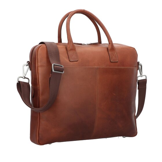 Esquire Dallas Briefcase Leather 38.5 cm Laptop compartment