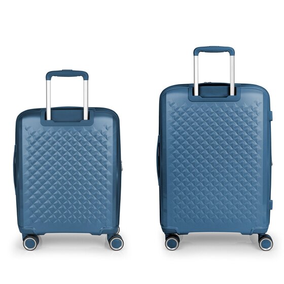 Gabol Queens 4 wheels Suitcase set 2-piece with expansion pleat