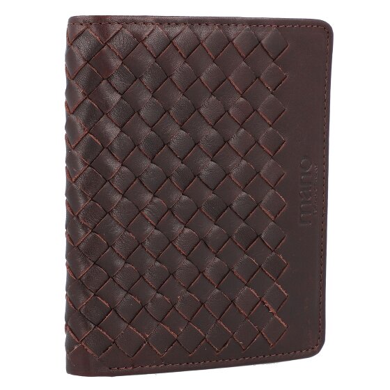 mano Don Luca wallet leather 10 cm