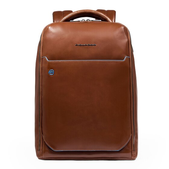 Piquadro Blue Square Daypack RFID protection Leather 39 cm Laptop compartment