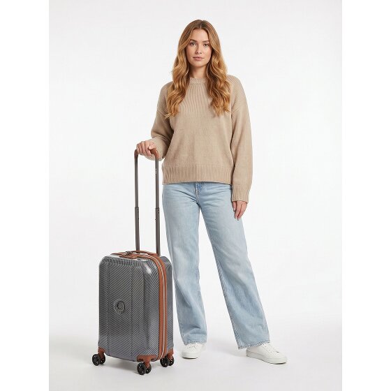 Delsey Paris Helium Ultimate 4 wheels Cabin suitcase 55 cm Expandable
