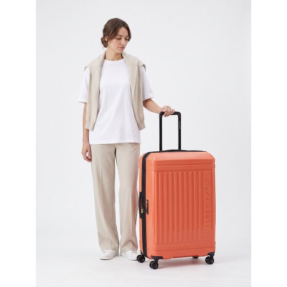 Delsey Paris Lutece Se 4 wheels Trolley 79 cm Expandable