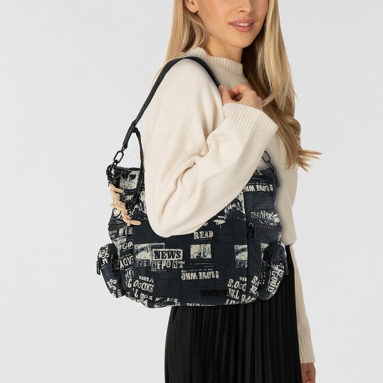 Desigual Newspaper Arica Shoulder Bag 30 cm