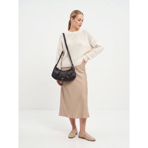 PINKO Love Body Shoulder Bag Genuine Leather 31 cm