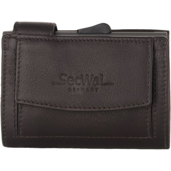 SecWal SecWal 2 credit card case wallet RFID leather 9 cm