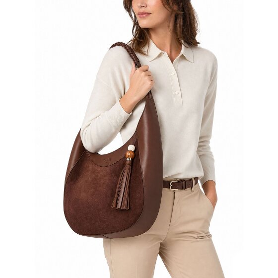 Guess Shoulder Bag Genuine Leather 27 cm