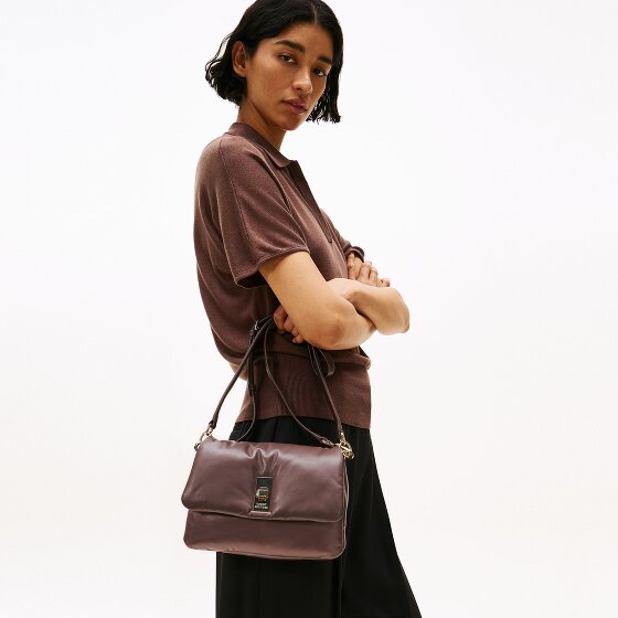 Tommy Hilfiger Soft Leather Shoulder Bag Leather 27 cm