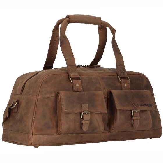 Greenland Nature Montenegro Weekender travel bag leather 60 cm Greenland Nature Montenegro Weekender travel bag leather 60 cm