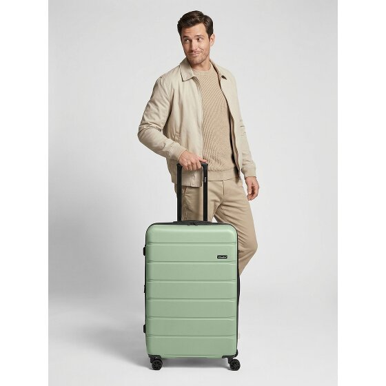 Saxoline Miami 4 wheels Trolley L 75 cm with expansion pleat