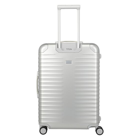 Titan Eternity 4-Wheel Aluminum L Trolley, 75 cm