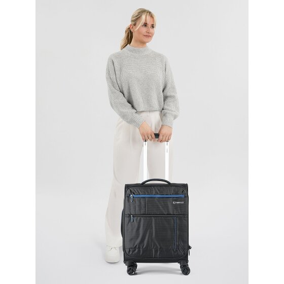 Benzi 5825 4 wheels Cabin trolley 55 cm with expansion pleat