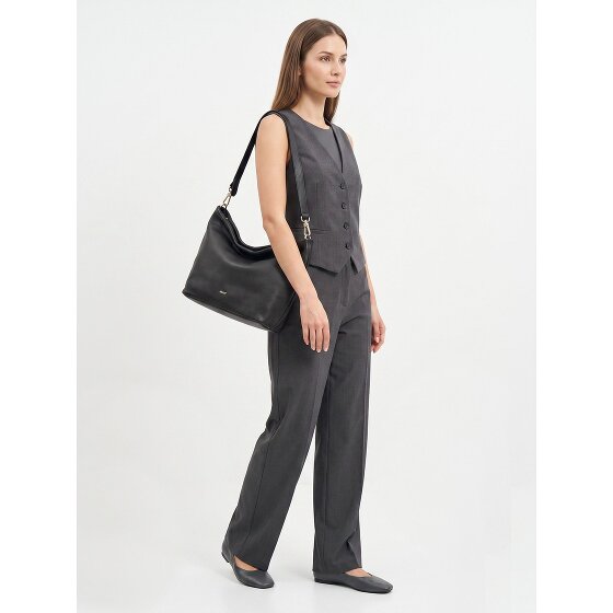 abro Ebony Shoulder Bag Genuine Leather 39 cm