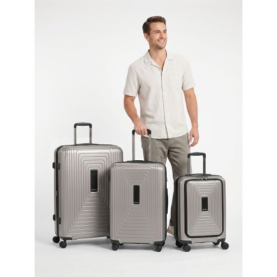Redolz Essentials 14 4 wheels Suitcase set 3-piece Expandable