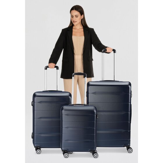 Benzi 5583 4 wheels Suitcase set 3-piece