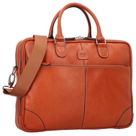 Bric's Life Pelle briefcase leather 38 cm laptop compartment