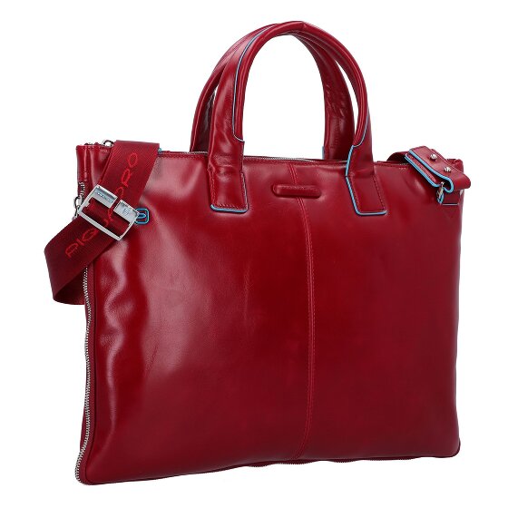 Piquadro Blue Square briefcase leather 42 cm laptop compartment