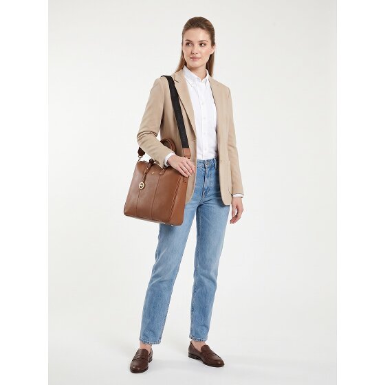 Braun Büffel Hanna Shopper Bag Genuine Leather 39 cm Laptop compartment