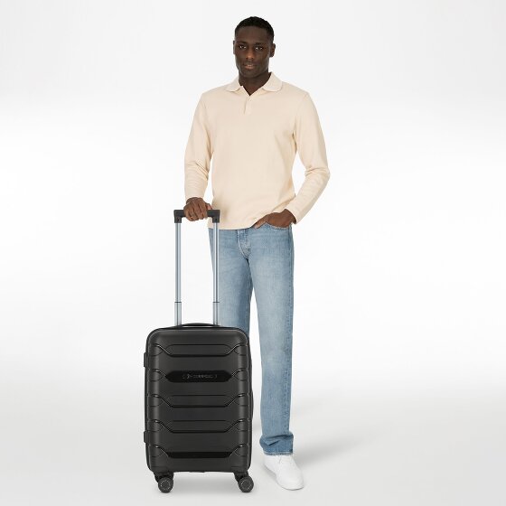 Polestream Strz by Asteroid 4 wheels Cabin trolley 55 cm