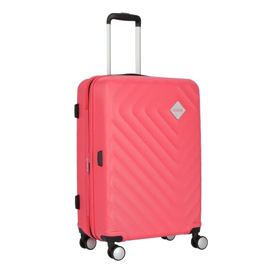 American Tourister Summer Square 4 wheels Trolley 67 cm with expansion pleat