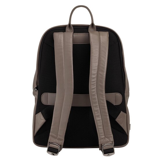 DuDu New York Daypack Genuine Leather 41 cm Laptop compartment