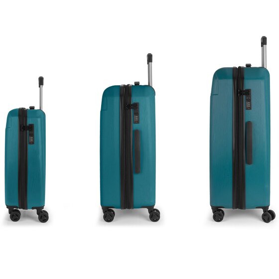 Gabol Mercury 4 wheels Suitcase set 3-piece