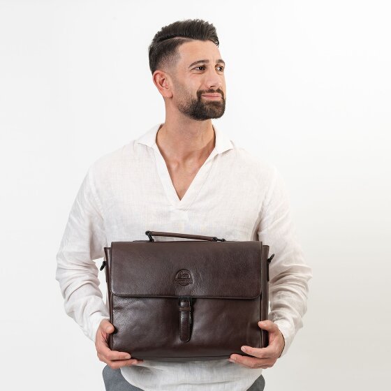 Farmhood Memphis Briefcase Leather 39 cm