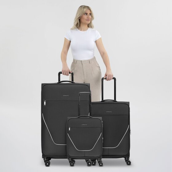 Stratic taska 4-wheel suitcase set 3 pcs. with stretch fold